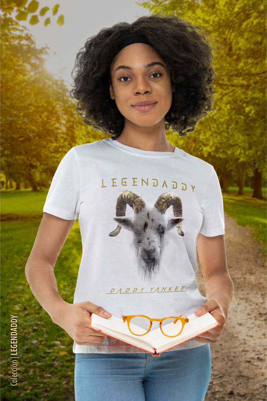 CAMISETA LEGENDADDY GOAT WHITE